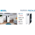 Klimatyzator przenośny FRAL Super Cool FSC14.2 - zdjęcie w domu oraz parametry klimatyzatora